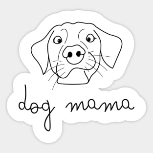 Dog Mama Sticker